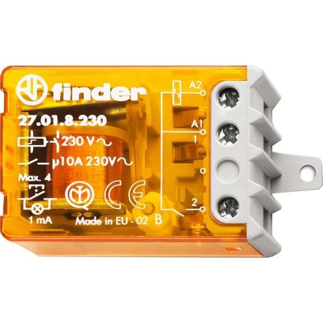 RELE' INTERRUTTORE AD IMPULSI ELETTROCAMPANIA FINDER 230V (1/6)