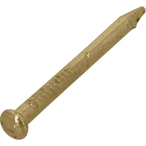 Suki Rundkopfstift 1,6 x 18 mm, vermessingt (50g)