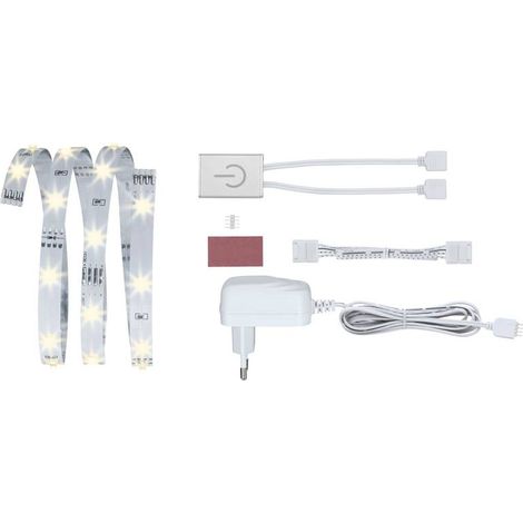 Paulmann YourLED ECO Comfort 70954 Kit completo striscia LED con spina 12 V 1 m Bianco caldo 1 pz. (1/3)