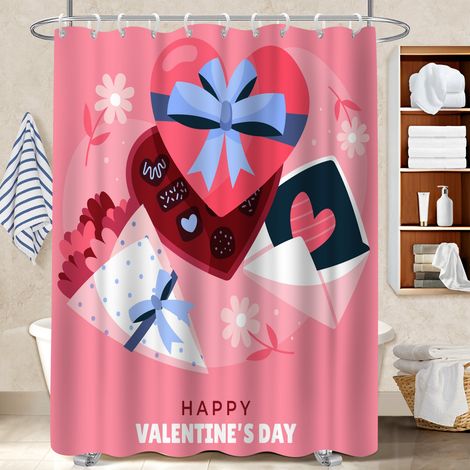 Rideau polyester pour douche 180x180 avec œillets rideau séchage rapide pour préparer la maison avant l’arrivée d’invités (1/5)