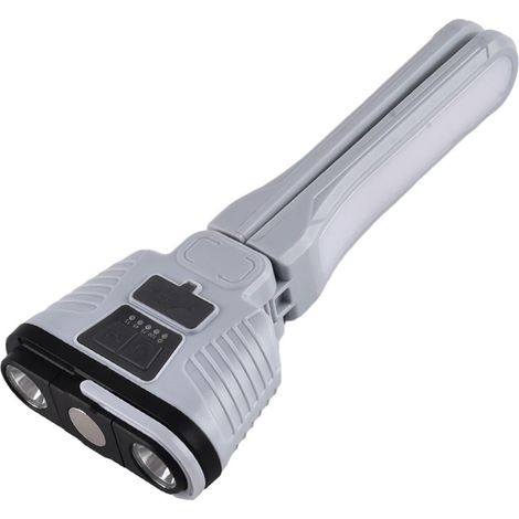 Notfall-Solar-LED-Arbeitsleuchte, wiederaufladbar für Outdoor-Camping, Fahrzeugsteuerung und Zelt-Taschenlampe mit USB-Stromversorgung