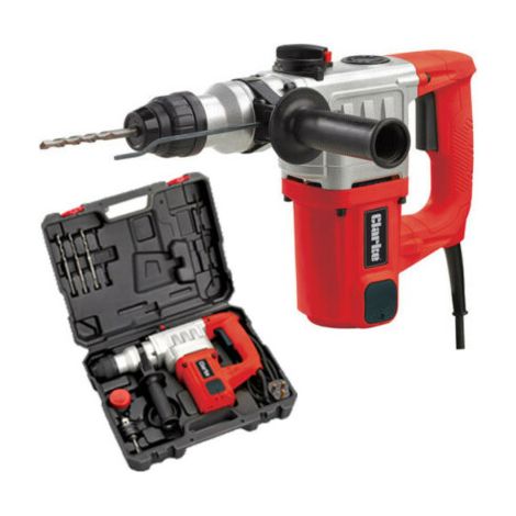 CLARKE CRD1100 1100W ROTARY SDS HAMMER DRILL IMPACT MASONRY DRIVER 240V IN CASE