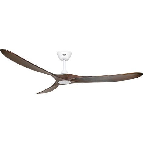 DC Ceiling Fan Eco Genuino White / Walnut 180