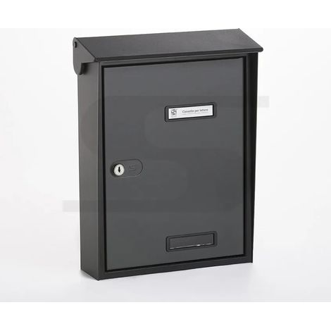 CASSETTA POSTALE SILMEC S90 GRIGIO  COD.10-215.84 (1/2)