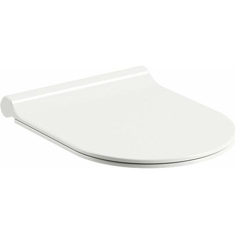 sedile per WC duroplast con chiusura morbida, bianco (X01550)