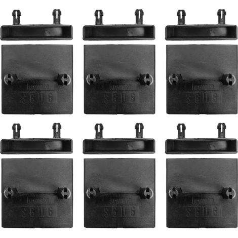 Lot de 12 Embouts centraux pour Lattes 53mm, Non traversant, pour bz, lit SCM Créations (1/5)