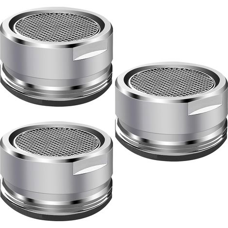 Aerator Tap M24 - 3 Piece Filter Tap - Aerator Tap - Water Saving Kitchen Filter Tap with Stainless Steel Filter (1/5)