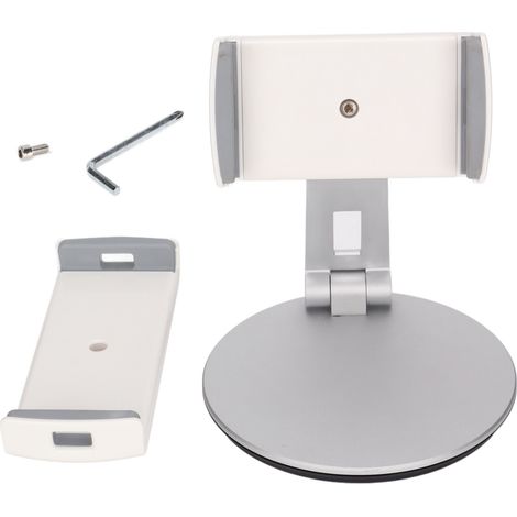 Verstellbarer Laptopständer, ergonomisches Design, vollständiger Silikonschutz, kompatibel mit Smartphones