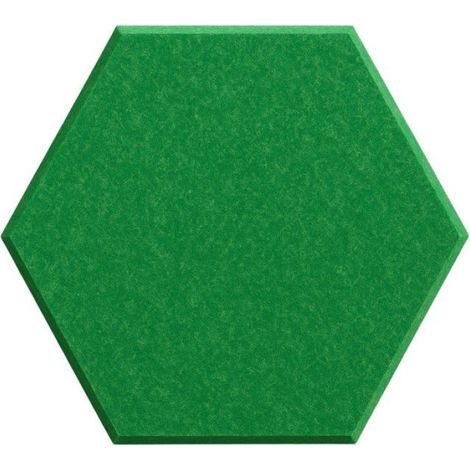 Panneaux Muraux Feutre - Hexagonaux 3D - Absorption Acoustique - Pour Tete Appui - Rose - Lot de 12
