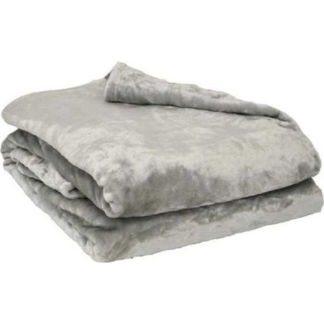 Microflannel blanket 130x170 cm Pearl