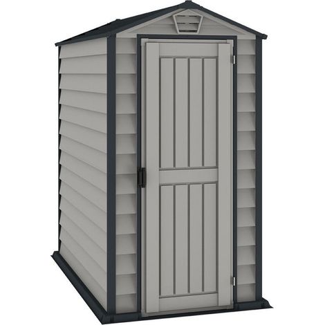 Gerätehaus aus Kunststoff EverMore 4'x6' Duramax Plus, 117 x 173 x 190 cm, von Ezooza