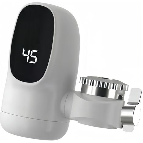Robinet électrique instantané, facile à installer, chauffe en 3 secondes, affichage intelligent de la température. (1/5)