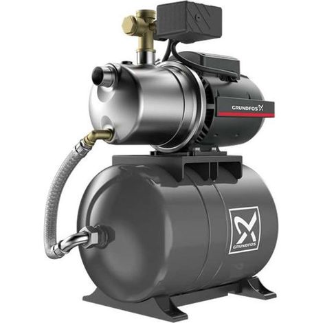 Booster Grundfos JP 5-48 PT-H serbatoio orizzontale da 20 litri (1/2)