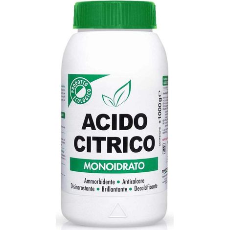 MARTEN ACIDO CITRICO MONOIDRATO MULTIFUNZONE 1 KG ANTICALCARE DISINCROSTANTE E DECALCIFICANTE ECOLOGICO (1/4)