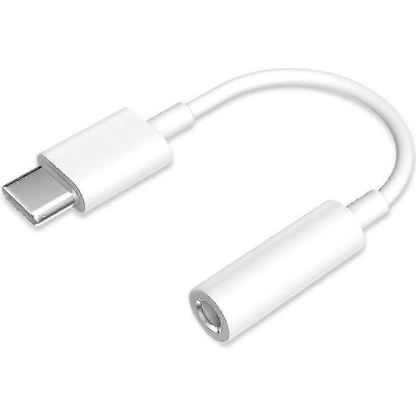 Adaptateur casque 3,5 mm pour Huawei P20, Xiaomi 6, OnePlus 7, etc.
