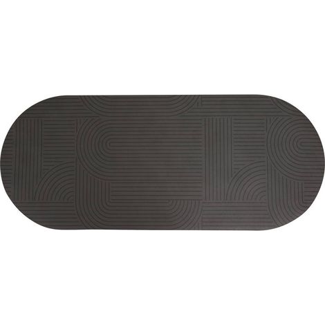 Tapis diatomite anti-dérapant l120cm oval - 5five