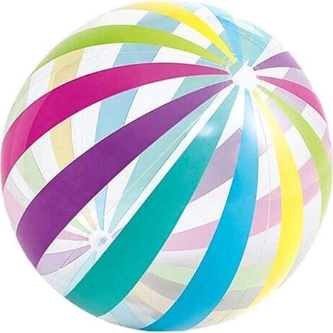 Ballon de plage gonflable pour piscine, jouet aquatique idéal pour les jeux d'été en famille, jouet d'extérieur pour sable et eau (1/4)