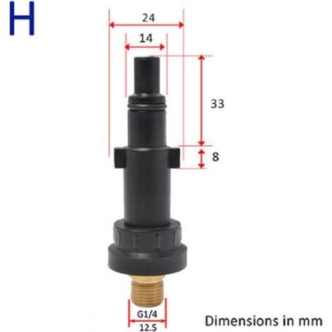 Accessoire de jardinage - Stihl - Buse de mousse - Générateur de mousse - Plastique - Rouge (1/4)
