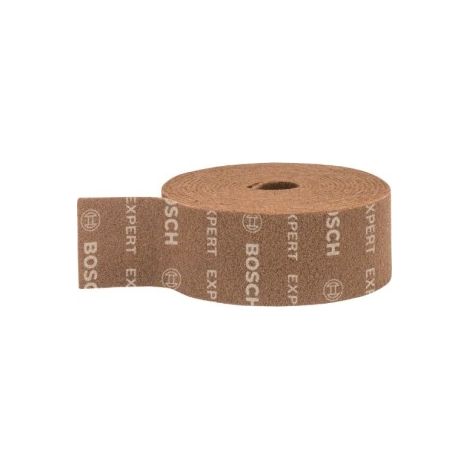 Rollo de vellón Expert N880 para lijado manual de 115 mm x 10 m grueso A BOSCH 2608901227
