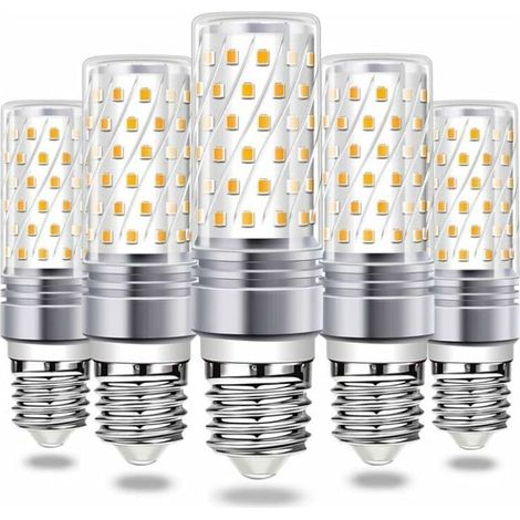 Ampoule de maïs LED E27 16W, 6000K lumière chaude 900LM lumineux AC 230V suspension E27 360 ° LED faisceau, lot de 5 (1/5)