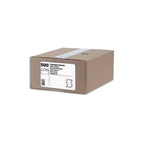 GPV Boîte de 500 enveloppes blanches auto-adhés…