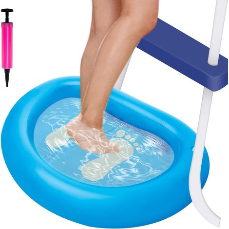 Piscine Gonflable 87 x 65 cm - Bleu - pour Piscine, Spa ou Piscine Hors Sol (1/5)