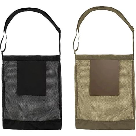 2 Pcs Sacs de Chasse aux Champignons et Cueillette de Fruits, Grande Capacité, Pliable, Reglable pour Camping, Voyage, Randonnée (1/5)