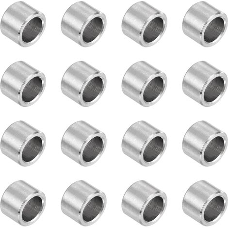 16Pcs Entretoise 3/8" OD x 1/4" ID x 1/4" Longueur 10x7x7mm (1/5)