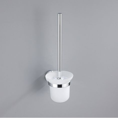 Fortifura calvi porte-brosse WC - rond - chrome (1/3)