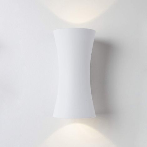 E350069 Applique Murale Intérieur/extérieur Oozy, Métal, 5 W, White