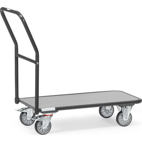 fetra Chariot à magazines 1202/7016 Grey Edition