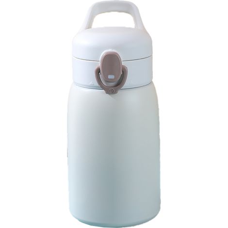 Gourde Isolée À Vide - Acier Inoxydable 18/8 Et 304 - Conservation Chaud 24 H Et Froid 12 H - Bouchon Visé Étanche - Pour Activités Extérieures Et Voyage - 1 Pièce (1/5)