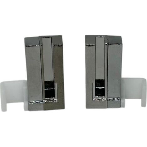 Ricambio gruppo sganciamento dx+sx cromo per box doccia Novellini R06BUMO1-K