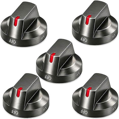 DG64-00473B, bouton de remplacement pour cuisinière Samsung, avec renforts améliorés, compatible avec les cuisinières/fours/plaques de cuisson à gaz Samsung. (1/5)