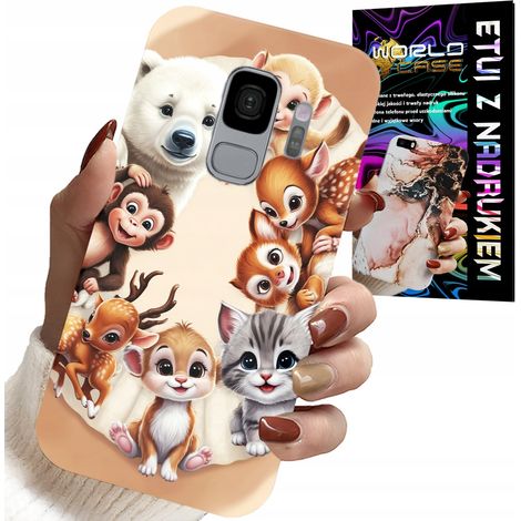 Hülle für Samsung Galaxy S9 - Rückseite für Kinder mit Waldtiermotiven (1/5)
