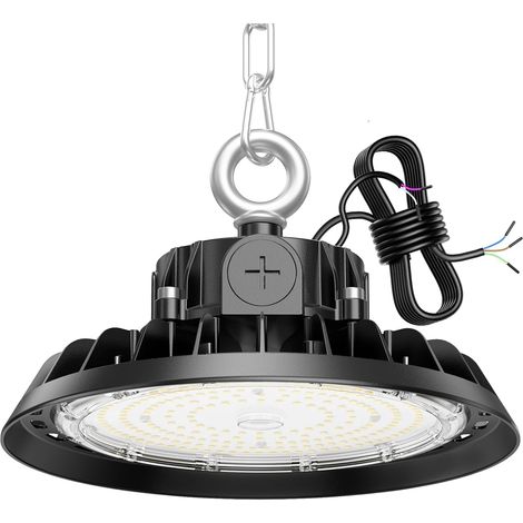 LED High Bay Projecteur Garage Light 17000LM Éclairage pour Atelier 4000K 120° Lampe industrielle Dimmable 60W/80W/100W Usines Entrepôts Garages Stades (1/5)