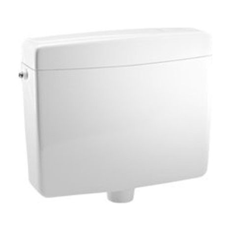 Plieger Spree Réservoir WC à profil bas avec bouton d'économie d'eau 6/9 litres réglable blanc (1/2)