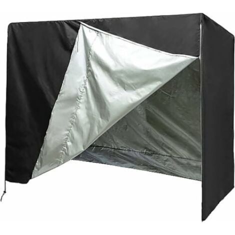 Housse balançoire jardin imperméable, anti-UV, déchirure résistante, pliable, 2/3 places, 140x66x91cm, protection extérieure robuste (1/5)