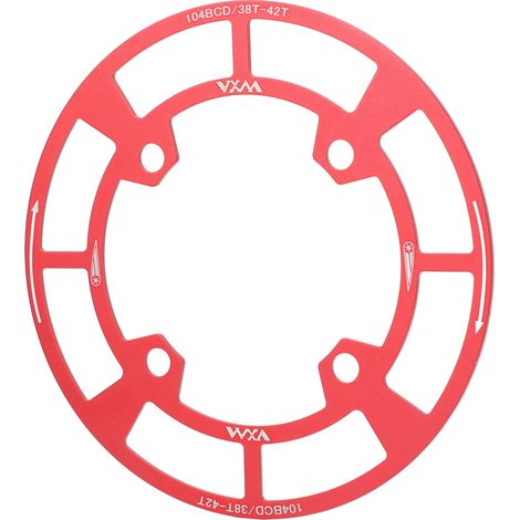 Protection de pédalier en alliage d'aluminium pour pignons de vélo, anti-poussière et anti-rayures, accessoires de rechange pour vélos. (1/5)