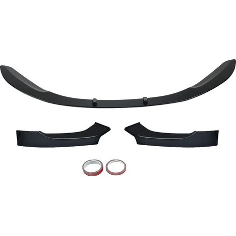 Spoiler anteriore per paraurti, in plastica ABS leggera, facile da installare, come mostrato in foto. (1/2)