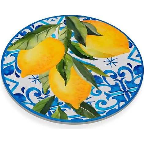 SALVAMANTEL LIMONES CERAMICA 20X20X0.7 CM (1/2)