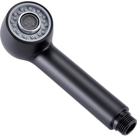 Douchette Robinet Noir Rétractable Mitigeur Evier Cuisine 2 Jets Douchette Remplacement pour Robinet de Cuisine ou lavabo (1/5)