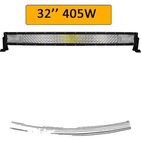 Barra luminosa a LED, design curvo, disponibile in diverse lunghezze. (1/2)