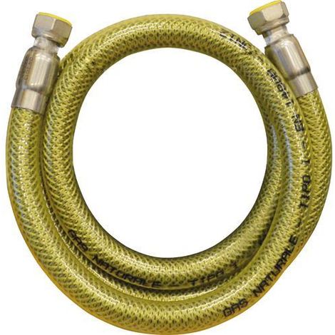 TUBO GAS METANO MAURER FLESSIBILE 2MT 1/2"""F/F UNI EN 14800