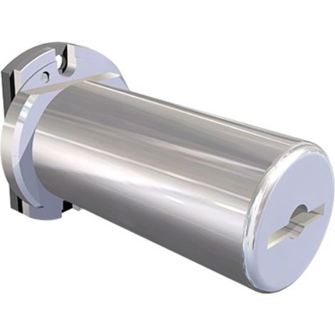 Cilindro a pompa cromato con tre chiavi 20cr - Misure: Ø mm 27X60 (20CR60/3) (1/7)