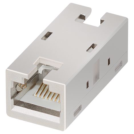 Logilink-Stecker RJ45 Cat.6A 10 Gbit/s 500 MHz PoE Hohlstecker, geschirmt (1/5)