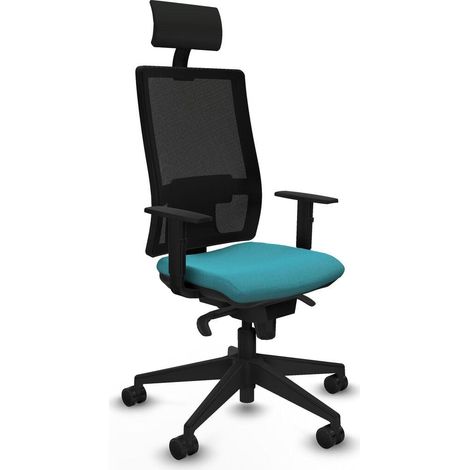 Piqueras et Crespo 1D066N1 Chaise de bureau turquoise (1/3)