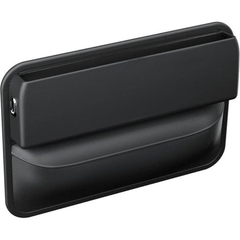 Organiseur d’espace de siège auto, boîte de console latérale créative, rangement pour cartes et portefeuille
