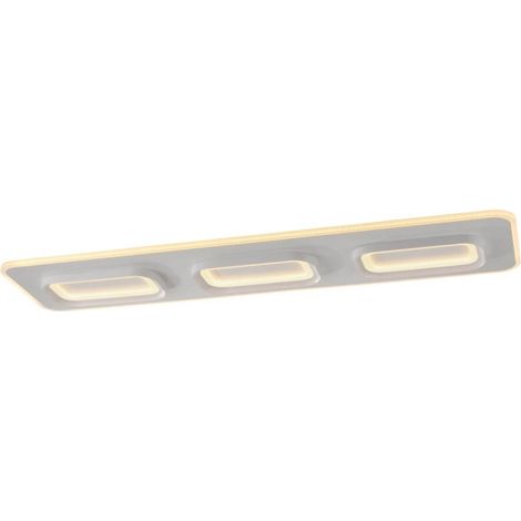 Plafonnier blanc Q-Kalina rectangulaire - 6505-16