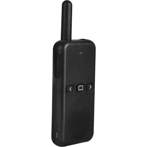 Talkie-walkie sans fil professionnel, portable et étanche, interphone radio bidirectionnel 110-240 V, noir, UE (1/5)